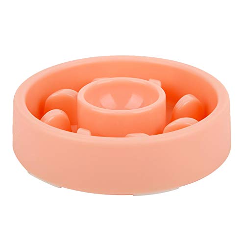 Mascota Perro Tazón de Comida Lenta Plástico Exquisito Parte Inferior Antideslizante Mascota Anti-Asfixia Tazón de alimentación de Comida Lenta Suministros para Perros Gatos(珊瑚 粉) Mascota Perro Tazón de Comida Lenta Plástico Exquisito Parte Inferior Antideslizante Mascota Anti-Asfixia Tazón de alimentación de Comida Lenta Suministros para Perros Gatos(珊瑚 粉)