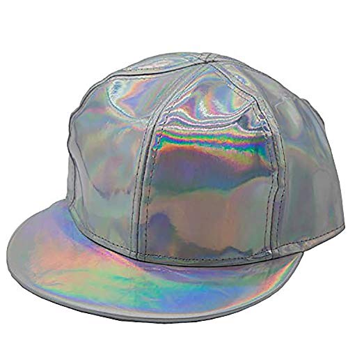 Mesky EU Back to The Future Gorra Beisbol de Marty Mcfly Hat Rainbow Regreso al Futuro Cap Decoloración Ajustable Diario Poliester Unisex para Hombre Mujer