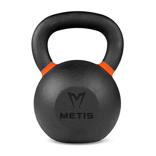 METIS Pesas Rusas Kettlebells de Hierro Nivel Pro - [4kg - 40kg] | Pesas Profesionales Duraderas – Musculación en Casa o en el Gimnasio | Entrenamiento Funcional | Material de Fitness (36 kg)