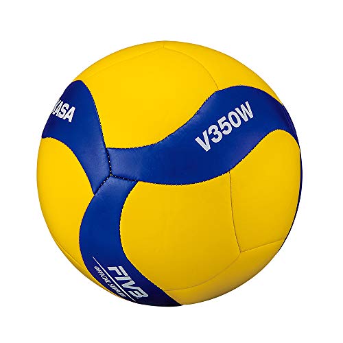 Mikasa V350W - Balón de Voleibol, Color Azul, 5