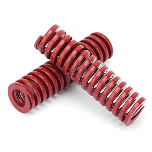 1pcs Resorte de matriz rojo OD 22 mm ID 11 mm Molde de carga media Muelle de resorte Serie roja Molde doméstico Muelle de alambre plano Compresión de carga media TM22*90mm