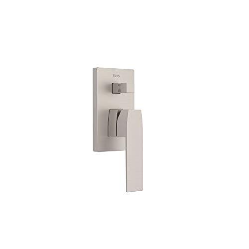 Monomando empotrado Slim Colors de 2 vías con cuerpo empotrado incluido, maneta, 12,1 x 7,4 x 19,8 centímetros, color acero (Referencia: 20218001AC) Monomando empotrado Slim Colors de 2 vías con cuerpo empotrado incluido, maneta, 12,1 x 7,4 x 19,8 centímetros, color acero (Referencia: 20218001AC)