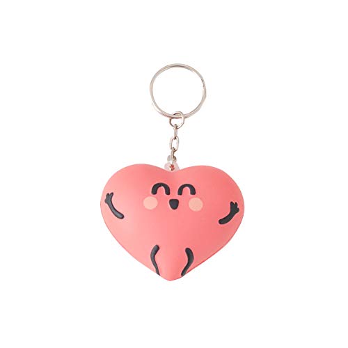 Mr. Wonderful Llavero Squishy Corazã³n con alas â, Multicolor, 8.5 X 21 X 4.2 Cm, 10