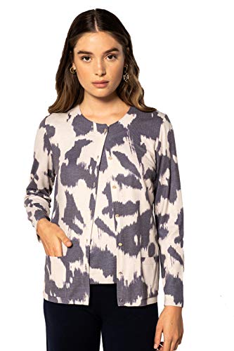 NAULOVER | Twinset de Punto Estampado Tie-Dye (Azul, 50) NAULOVER | Twinset de Punto Estampado Tie-Dye (Azul, 50)