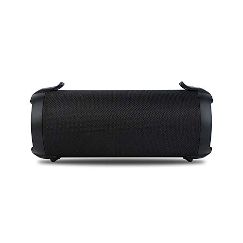 NGS Altavoz PORTÁTIL INALÁMBRICO Roller Tempo Black de 20W-Compatible con TECNOLOGÍA Bluetooth 5.0 Y TWS -USB-SD-AUX IN. 7HRS AUTONOMÍA AL 50%.