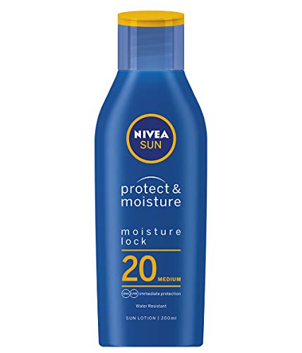 Nivea sun - Immediate protection, loción solar hidratante, factor de protección solar 20-200 ml