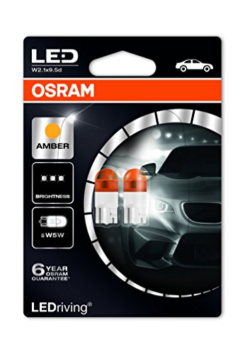 Osram 2855YE-02B Ledriving Premium Iluminación Interior, 12 V, 2000 K, Blíster Doble