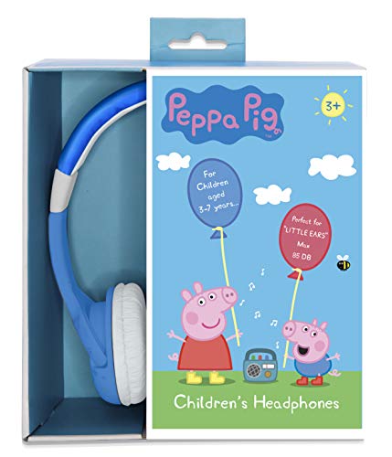 OTL - Peppa Pig George Rock - Auriculares con Cable para niños