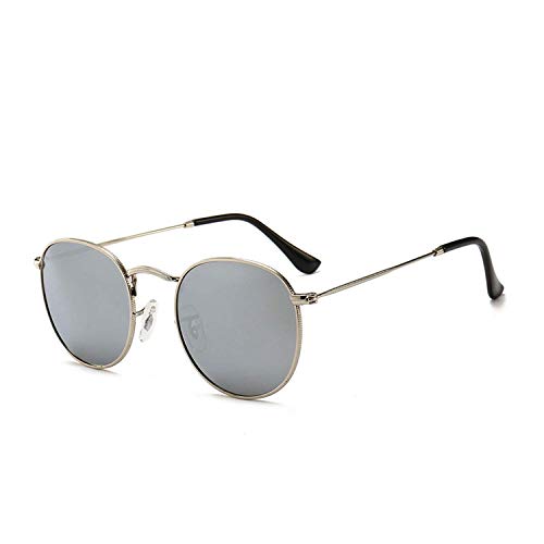 OULN1Y Gafas de sol Polarized Sunglasses Women/Men Round Glasses Lady Mirror Sun Glasses