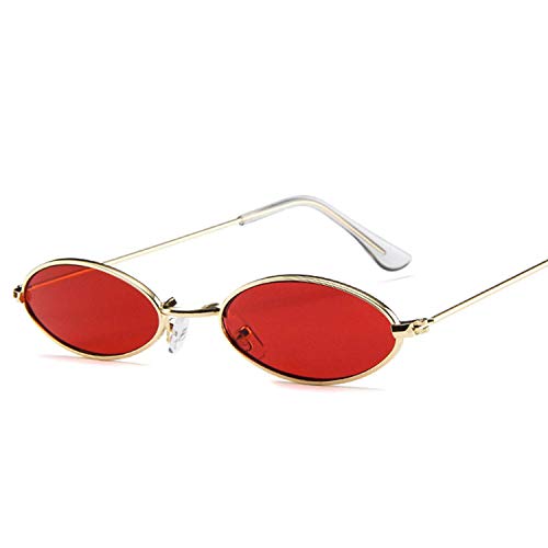OULN1Y Gafas de sol Vintage Oval Sunglasses Women/Men Retro Clear Eyewear Sun Glasses For Female Uv400