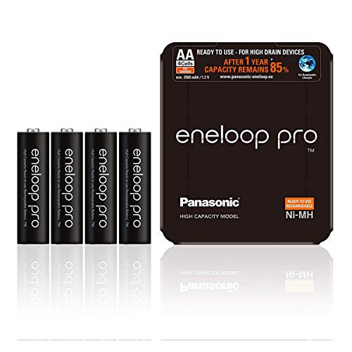 PANASONIC ENELOOP Pro R6/AA 2500MAH, 4 PCS, Sliding Pack