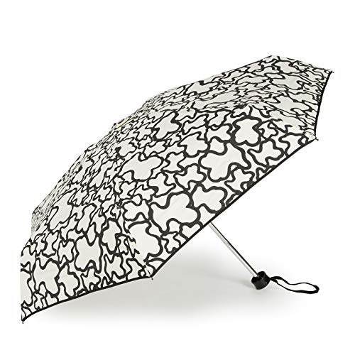 Paraguas mini plegable Kaos en color arena-negro (595990001)
