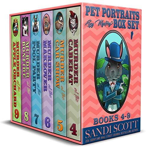 Pet Portraits Cozy Mystery Box Set Books 4-10 (A Pet Portraits Cozy Mystery) (English Edition)