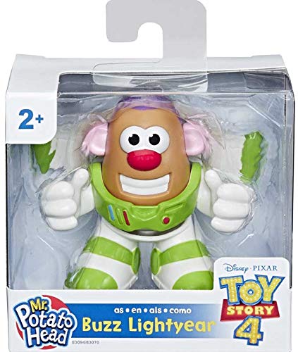 Pixar Toy Story 4 - Mini Mr.Potato Head BUZZ LIGHTYEAR - ¡Recrea la magia de la película con tus amigos favoritos de Toy Story Amigos!