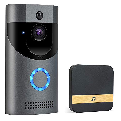 POWERGIANT Timbre Inalambrico con Camara Impermeable, Timbre Casa - Videoportero WIFI Exterior con Conversación Bidireccional en Tiempo Real, Visión Nocturna y Recordatorio de Movimiento PIR POWERGIANT Timbre Inalambrico con Camara Impermeable, Timbre Casa - Videoportero WIFI Exterior con Conversación Bidireccional en Tiempo Real, Visión Nocturna y Recordatorio de Movimiento PIR