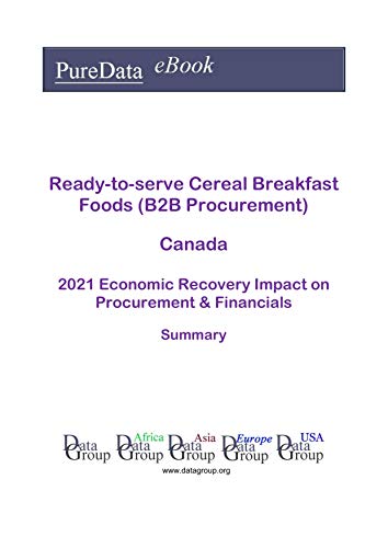 Ready-to-serve Cereal Breakfast Foods (B2B Procurement) Canada Summary: 2021 Economic Recovery Impact on Revenues & Financials (English Edition)