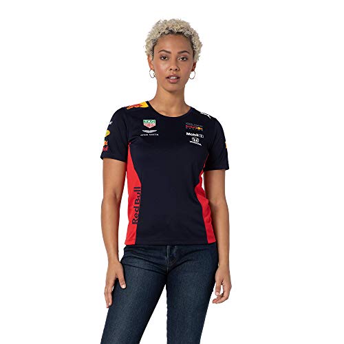 Red Bull Racing Official Teamline Camiseta, Mujeres X-Small - Original Merchandise
