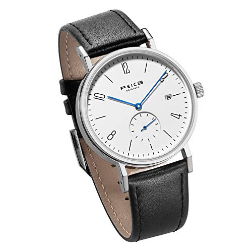 Reloj Automático Mecánico para Hombres FEICE Reloj Bauhaus Minimalista Analógico Relojes de Pulsera Unisex Reloj Zafiro Sintético FM201 Reloj Automático Mecánico para Hombres FEICE Reloj Bauhaus Minimalista Analógico Relojes de Pulsera Unisex Reloj Zafiro Sintético FM201