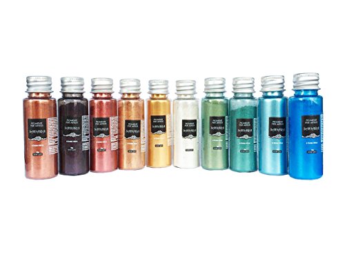 Resin Pro Sahara, pigmentos metálicos Mixtos Adultos, Multicolor, FR único (Talla del Fabricante: 10 x 10 ml)