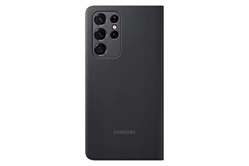 Samsung Galaxy S21 Ultra EF-ZG99PCBEGEW - Smart Clear View Funda con s Pen, Color Negro