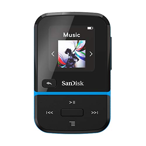 SanDisk Clip Sport Go - Reproductor MP3 de 16 GB Azul