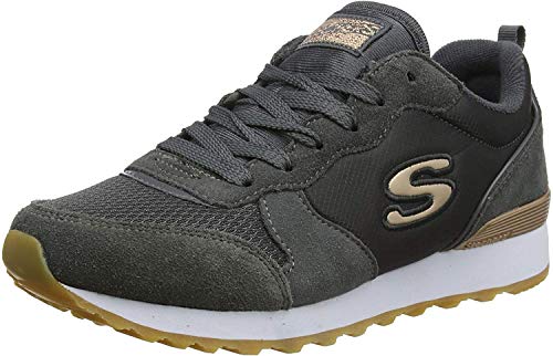 Skechers Retros-OG 85-Goldn Gurl, Zapatillas Mujer, Negro (CCL Black Suede/Nylon/Mesh/Rose Gold Trim), 39 EU Skechers Retros-OG 85-Goldn Gurl, Zapatillas Mujer, Negro (CCL Black Suede/Nylon/Mesh/Rose Gold Trim), 39 EU