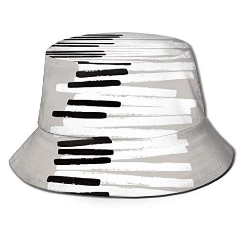Sombrero Pescador Unisex,Piano Estilo Doodle Patrón de teclado Abstracto Diseño contemporáneo,Plegable Sombrero de Pesca Aire Libre Sombrero Bucket Hat para Excursionismo Cámping De Viaje Pescar Sombrero Pescador Unisex,Piano Estilo Doodle Patrón de teclado Abstracto Diseño contemporáneo,Plegable Sombrero de Pesca Aire Libre Sombrero Bucket Hat para Excursionismo Cámping De Viaje Pescar