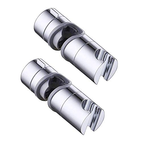 Soporte de Ducha de Mano Ajustable 2 piezas, Soporte Ducha 20-25mm Ajustable Soporte Alcachofa Ducha 360° Rotar Repuesto para Soporte Barra Ducha Soporte de Ducha de Mano Ajustable 2 piezas, Soporte Ducha 20-25mm Ajustable Soporte Alcachofa Ducha 360° Rotar Repuesto para Soporte Barra Ducha