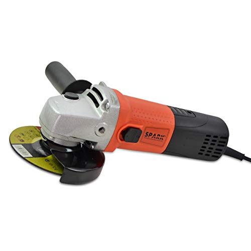 Spark - Amoladora Angular, 125 mm, 900 W, Velocidad Varible de 3.000 a 11.000 RPM, Radial Angular, Diámetro de 125 mm, eje M14 - AG/AGD-900 Spark - Amoladora Angular, 125 mm, 900 W, Velocidad Varible de 3.000 a 11.000 RPM, Radial Angular, Diámetro de 125 mm, eje M14 - AG/AGD-900