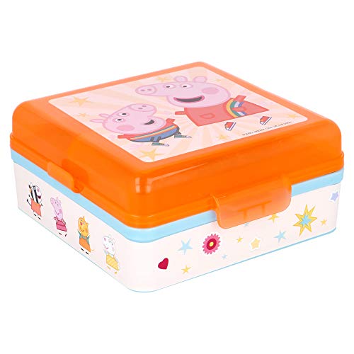 Stor SANDWICHERA Multiple Cuadrada Peppa Pig Kindness Counts Stor SANDWICHERA Multiple Cuadrada Peppa Pig Kindness Counts