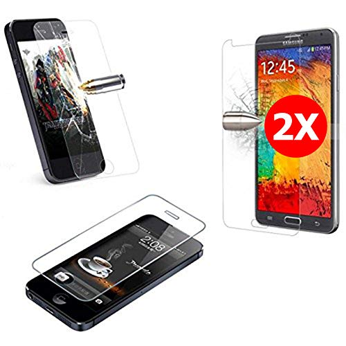TBOC 2X Protector de Pantalla Vidrio Templado para bq Aquaris U - bq Aquaris U Lite (5.0 Pulgadas) (Dos Unidades) Ultrafino Cristal Resistente Antihuellas Resistente a Golpes y Arañazos TBOC 2X Protector de Pantalla Vidrio Templado para bq Aquaris U - bq Aquaris U Lite (5.0 Pulgadas) (Dos Unidades) Ultrafino Cristal Resistente Antihuellas Resistente a Golpes y Arañazos