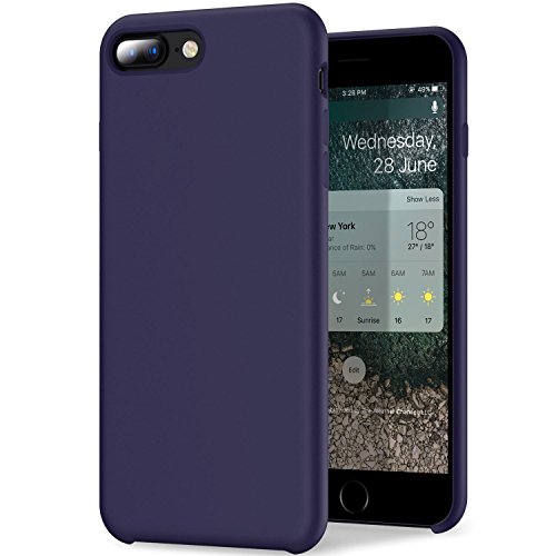 Teryei Funda iPhone 7/7 Plus, Silicona Suave Case Full protección Anti-Golpes Rasguño y Resistente [Ultra Slim ] Anti-Estático Choque Bumper pour iPhone 7/7 Plus (Púrpura, iPhone 7)