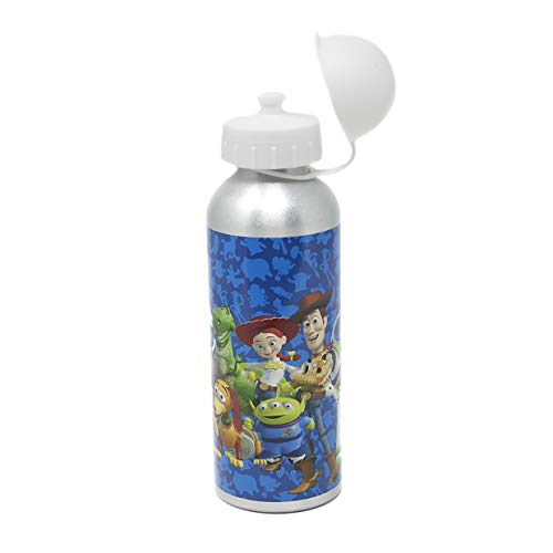 Toy Story - Botella de aluminio (500 ml), color azul