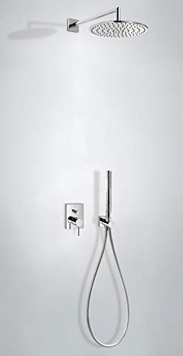 Tres Griferia - Kit Mono‑Term® De Empotrar Ducha Con Cierre Y Regulación De Caudal.
· Cuerpo Empotrado Incluido
· Ducha Fija Ø 300 Mm. Con Rótula. Material Latón. (1.34.137.30).
· Soporte Con Toma Pared (061.182.01).
· Ducha Móvil Anticalcárea (034.116.01 Tres Griferia - Kit Mono‑Term® De Empotrar Ducha Con Cierre Y Regulación De Caudal.
· Cuerpo Empotrado Incluido
· Ducha Fija Ø 300 Mm. Con Rótula. Material Latón. (1.34.137.30).
· Soporte Con Toma Pared (061.182.01).
· Ducha Móvil Anticalcárea (034.116.01