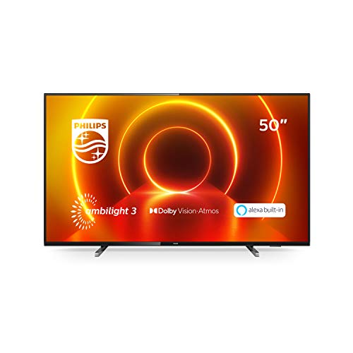 Tv philips 50pulgadas led 4k uhd - 50pus7805 - ambilight - hdr10+ - smart tv - 3 hdmi - 2 usb - dvb - t - t2 - t2 - hd - c - s - s2 - wifi