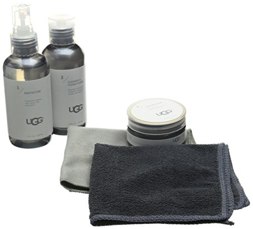 UGG Leather Care, Kit para Cuidado de Zapatos Mujer, Natural, Talla única EU