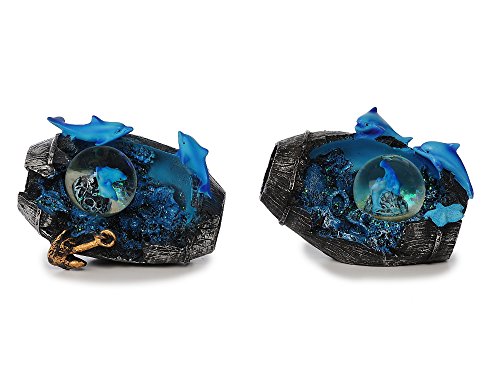 Unbekannt Sunny Toys Figura Decorativa, polirresina, Azul, 11 x 6 x 8 cm, 2 Unidades de Medida