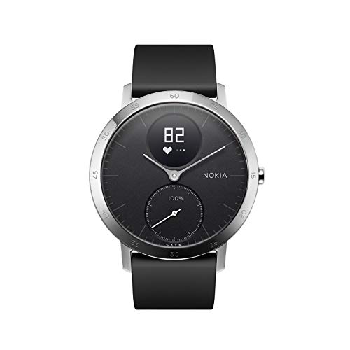 Withings Steel HR Reloj Inteligente, Unisex Adult, Negro, 40 mm Withings Steel HR Reloj Inteligente, Unisex Adult, Negro, 40 mm