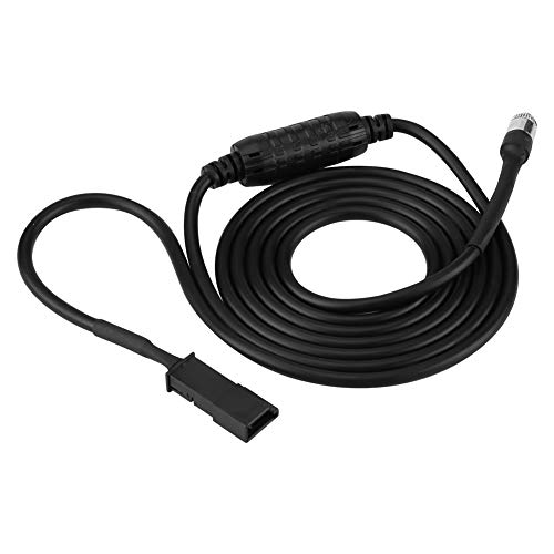 Yctze - Adaptador de cable de audio AUX de 3 pines, adaptador de entrada auxiliar de audio para BMW E39 E46 E53 X5, reproductor de CD 16: 9, compatible con navegación, estéreo de coche/hogar, altavo