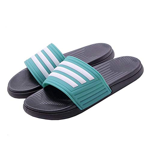 Zapatillas de casa Mujer Rojo 240-260 mm Baño Baño Lindo Fondo Suave Resistente al Desgaste (Color: Verde, Tamaño: 250 mm) Zapatillas de casa Mujer Rojo 240-260 mm Baño Baño Lindo Fondo Suave Resistente al Desgaste (Color: Verde, Tamaño: 250 mm)