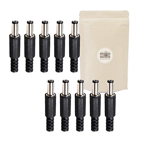 10x Toma de 12 Volt Macho Conector Entrada de alimentación Tapón de Soldadura 10x Toma de 12 Volt Macho Conector Entrada de alimentación Tapón de Soldadura