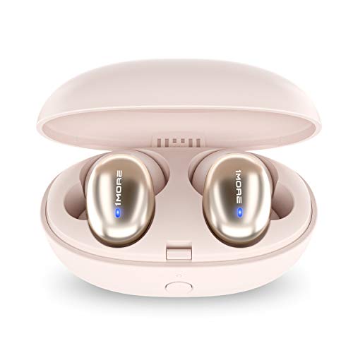 1MORE Auriculares True Wireless, Bluetooth 5.0, 24 horas tiempo de reproducción, con funda de carga. 1MORE Auriculares True Wireless, Bluetooth 5.0, 24 horas tiempo de reproducción, con funda de carga.