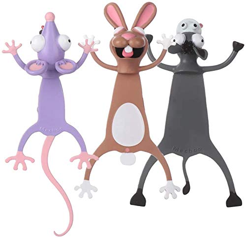3 pieza Marcadores de Animales de Dibujos Animados 3D Marcador de Lectura de Animales Divertidos Lindos Marcapáginas de Animales Aplastados de Papelería para Estudiantes Adolescentes, Niños y Niñas 3 pieza Marcadores de Animales de Dibujos Animados 3D Marcador de Lectura de Animales Divertidos Lindos Marcapáginas de Animales Aplastados de Papelería para Estudiantes Adolescentes, Niños y Niñas