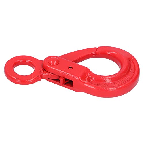 3.15T Gancho deslizante, Gancho deslizante Cerradura de seguridad, Gancho de elevación, Gancho de autobloqueo tipo ojo, para exteriores, Camping Gancho deslizante de horquilla de acero 3.15T Gancho deslizante, Gancho deslizante Cerradura de seguridad, Gancho de elevación, Gancho de autobloqueo tipo ojo, para exteriores, Camping Gancho deslizante de horquilla de acero
