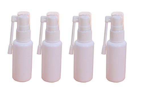 6 unids 30 ml portátil recargable botella de spray nasal de plástico con atomizador de rotación de 360 grados de maquillaje contenedor de agua para uso doméstico y de viaje, color blanco
