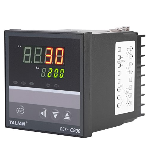 AC100V-240V Regulador de Temperatura Inteligente Digital PID Salida de Relé del Termómetro de Alta Precisión