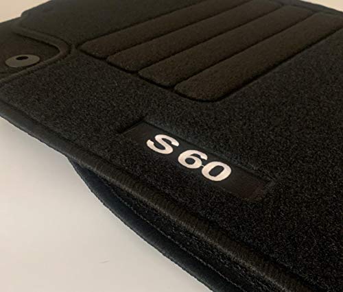 Accesorionline Alfombrillas para Volvo S60 Todos los Modelos alfombras esterillas (S60 I 2000-2010)