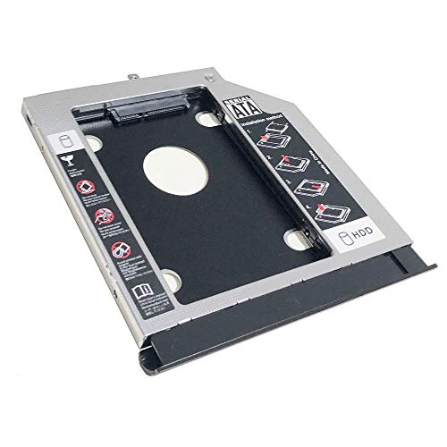 Adaptador de marco óptico para disco duro SSD para Acer Aspire E5-573 E5-573G E5-574 E5-574G con panel frontal biselado