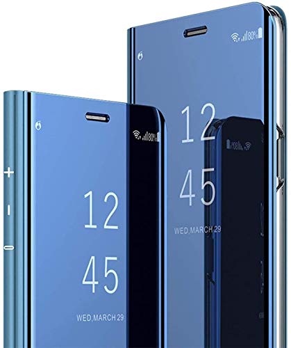 AICase Funda para Samsung Galaxy S8 Plus, Samsung Clear View Cover Flip Cover Carcasa,Soporte Plegable,Case de Teléfono para Samsung Galaxy S8 Plus