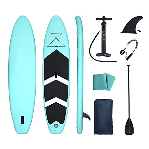 ALLWIN Tabla Paddle Surf Sup Tabla Remo Inflable Jóvenes Y Adultos,Control Surf De Remo Aleta Inferior,420×76×15 Cm con Paleta Ajustable,Aleta,Correa,Bomba Manual,Mochila Y Equipo Reparación